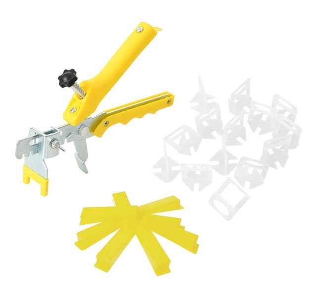 Fliesen-Nivelliersystem 250 Keile 500 Clips 1,5 mm Vidaxl