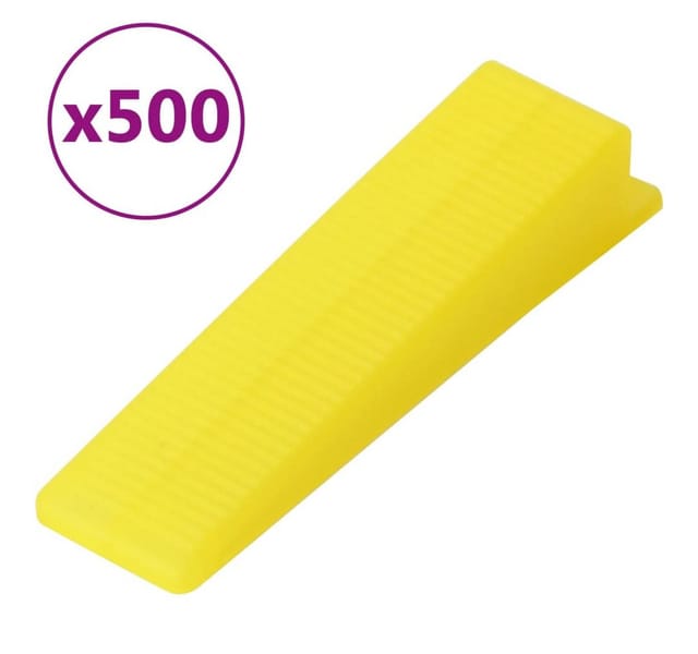 Fliesen-Nivellierkeile 500 Stk. Vidaxl