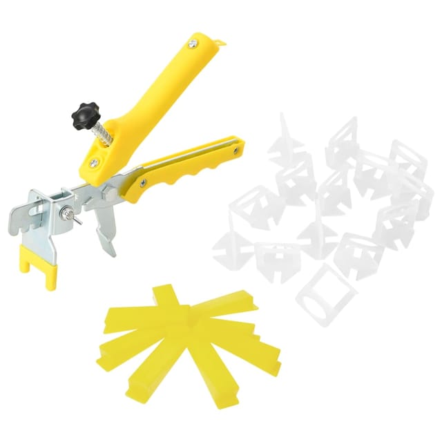 Fliesen-Nivelliersystem 250 Keile 500 Clips 1 mm Vidaxl