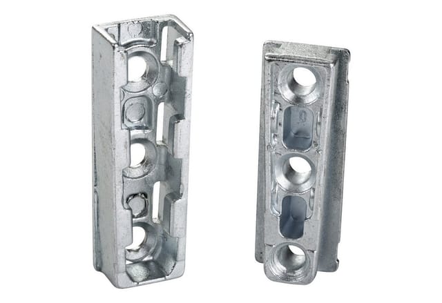 So-tech - sotech Möbelverbinder verdeckt Bettverbinder solid Korpusverbinder aus Metall Einhänge-Verbinder Beschlag für Betten, Möbel & Metallbau