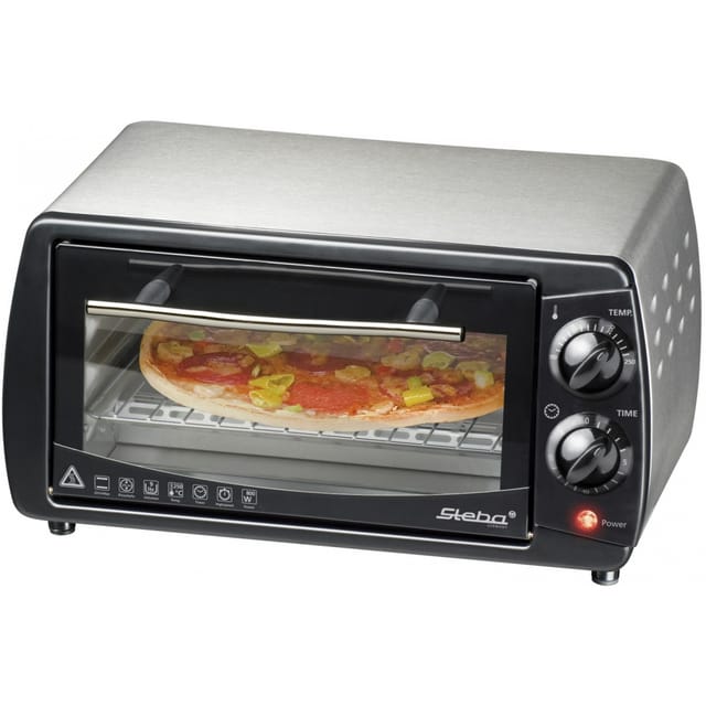 Kb 9.2 ec inkl. Pizzastein 048200, schwarz/edelstahl - Steba