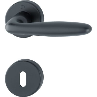 Hoppe - Türbeschlag Verona, 1510/42KB/42KBS, F9714M,OB,37-47