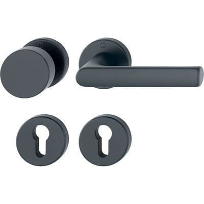 Hoppe - Türbeschlag Hamburg, 58/42KB/42KBS/1700 F9714M,PZ,37-47