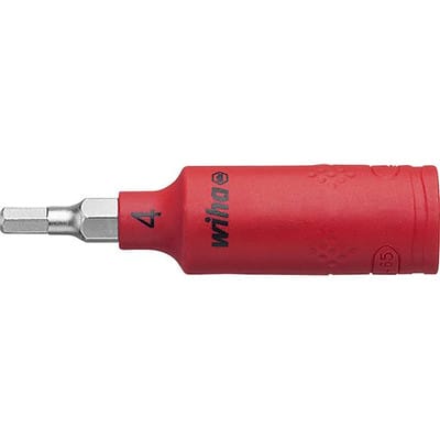 Schraubendrehereinsatz 1/4' Innen-6kt vde 4x65mm - Wiha