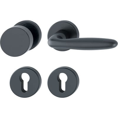 Hoppe - Türbeschlag Verona, 58/42KB/42KBS/1510,F9714M,PZ,37-47