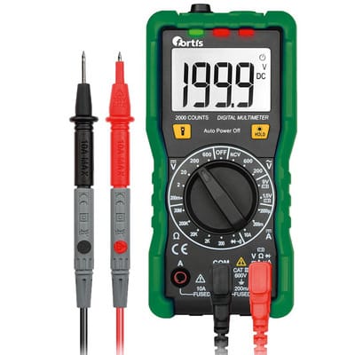Fortis - Digital-Multimeter 0,1 mV-600V