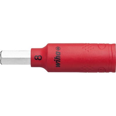 Schraubendrehereinsatz 1/4' Innen-6kt vde 8x65mm - Wiha