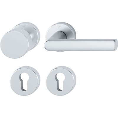 Hoppe - Türbeschlag Hamburg, 58/42KB/42KBS/ 1700,F1,PZ,37-47mm