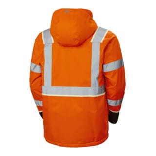 Warn-Winterjacke, orange, Gr.S
