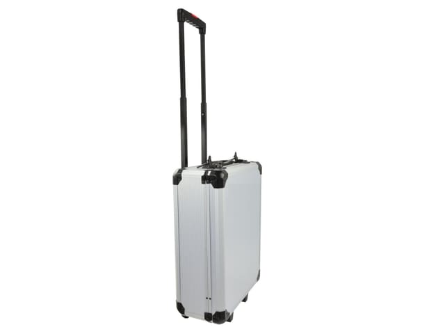 Alukoffer, Trolley für Werkzeug, Werkzeugtrolley (LEER) 37 x 18 x 46 cm