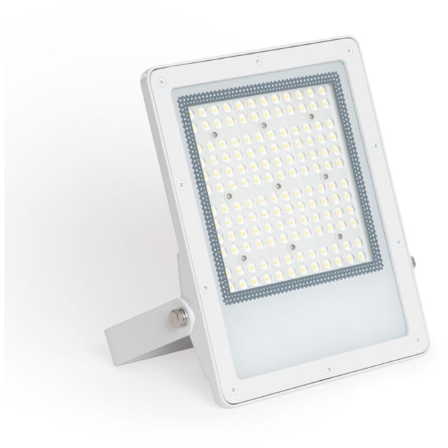 Efectoled - led Fluter 100W Dimmbar triac 170 lm/W IP65 elegance Slim pro Weiss 4000K 120º Neutralweiß