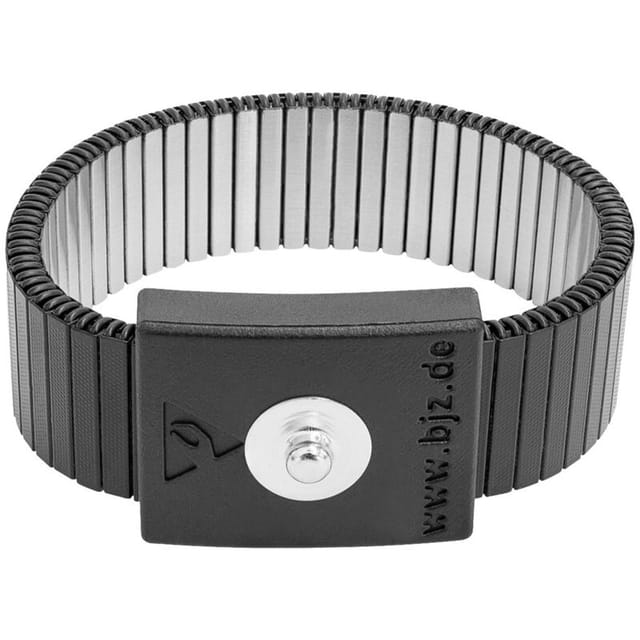 A-64119 ESD-Metallarmband Schwarz - BJZ