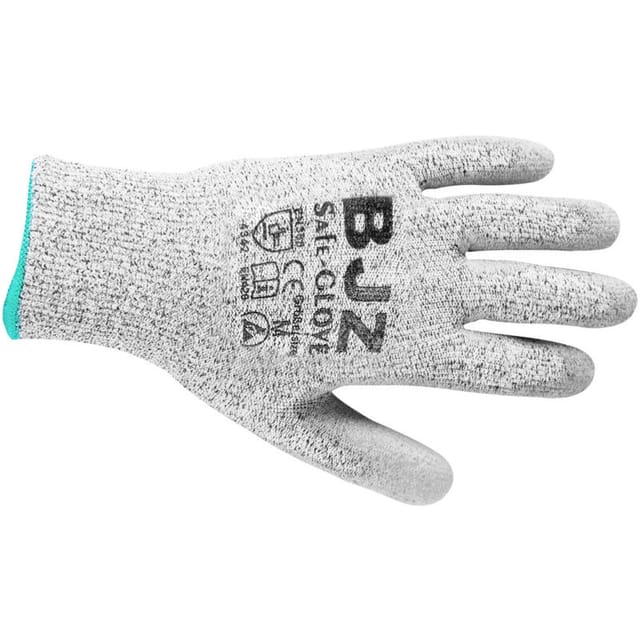 A-64479 ESD-Handschuh schnittfest Kleider-Größe: s Polyethylen, Nylon, Elasthan, Carbonisierte f - BJZ