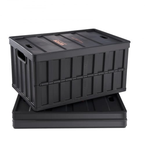 Mophorn - Vevor 3er-set 65l Profi Klappbox Aus Pp Transportbox Mit Deckel Faltbarer Aufbewahrungsbox Mit Handgriff Stapelbare Kisten Storage Box Faltboxen Stapelboxen Für Aufbewahrung & Transport
