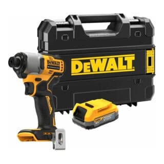 Akku-Schlagschrauber 1/4', max. 192 Nm inkl. Powerstack Akku (18 V/1,7 Ah) - Dewalt