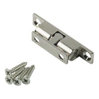 FP - fix-o-moll Kugelschnäpper, 50x 9x11mm,Messing,Pol Inhalt: 1