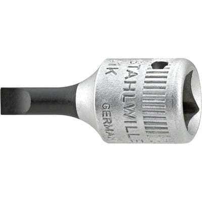 Stahlwille 41K 0,8x4 mm Schraubendrehereinsatz 1/4
