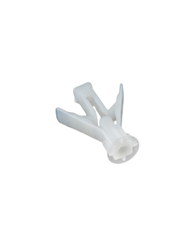 Weißer Kunststoff-Gipskartonstopfen 17xø10mm (25 Einheiten)
