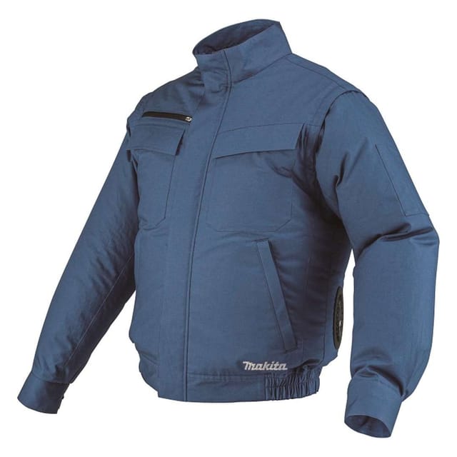 Makita - 18V Akku-Jacke mit Lüfter, Größe XL, ohne Akku und Ladegerät DFJ312AXL
