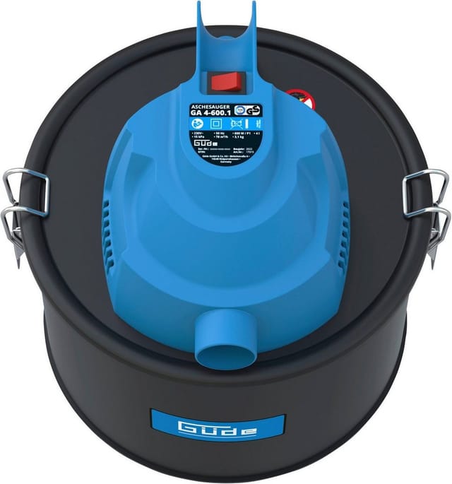 Güde - Kaminsauger Aschesauger Ofensauger ga 4-600.1 4 Liter 600 w HEPA-Filter