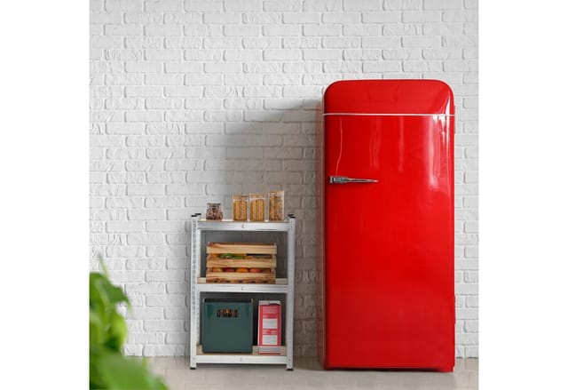 Schwerlastregal 2er Set, 500 kg, Stahl, Lagerregal, Keller, Garage, zum Stecken, hbt: 180 x 60 x 45 cm, silber - Relaxdays