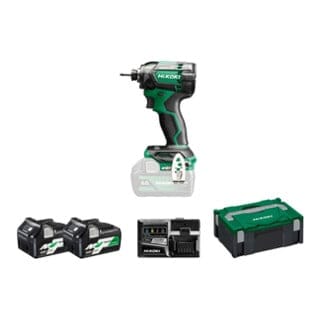Schlagschrauber – 18 v 4,0 Ah – 210 Nm – 2 Multi-Volt-Batterien – WH18DCWRZ - Hikoki