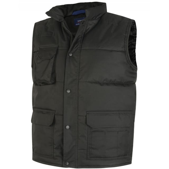 Winter Arbeitsweste 250 g/m2 Unisex Schwarz M