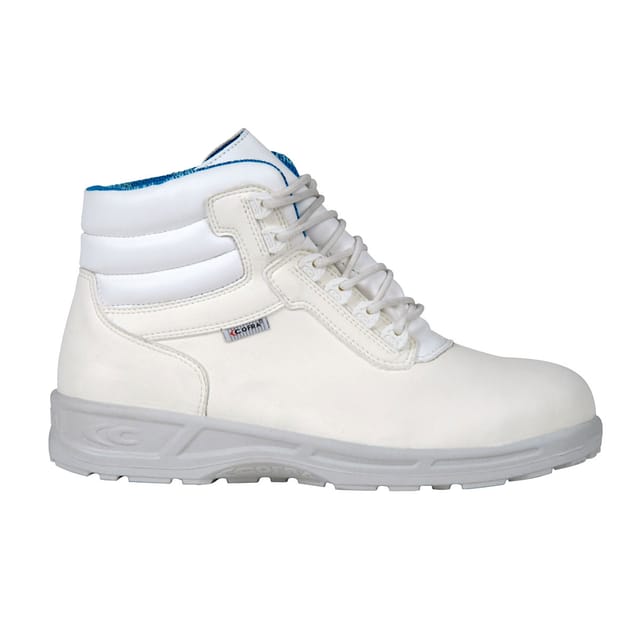Lab White S2 src Hohe Arbeitsschuhe - 45 eu - Weiß - Cofra
