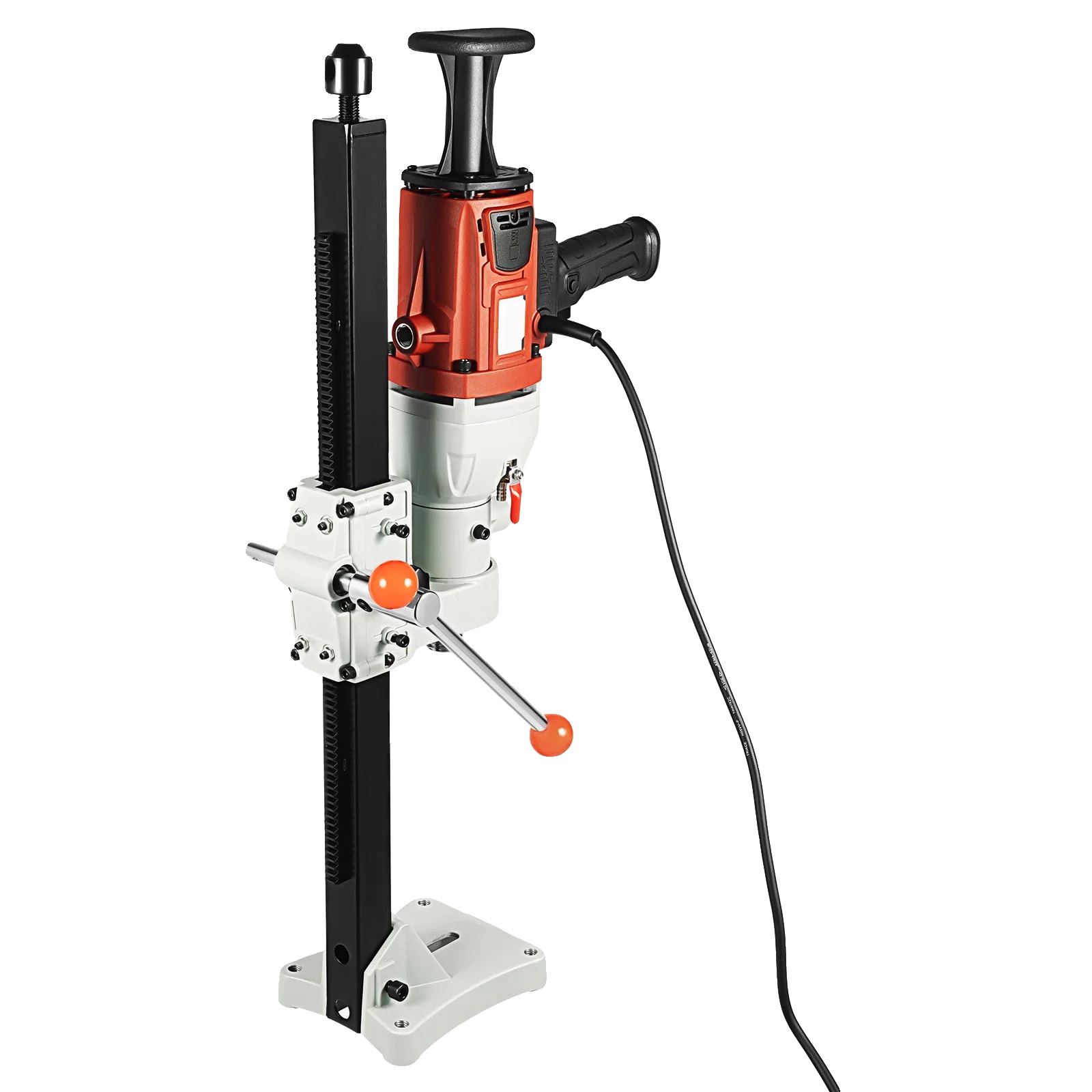Betonbohrmaschine, Eingangsleistung 2200 W, Max. Bohrdurchmesser 180 Mm, Leerlaufdrehzahl 1200 U/min, Nennspannung 220 V, Bürstenmotor