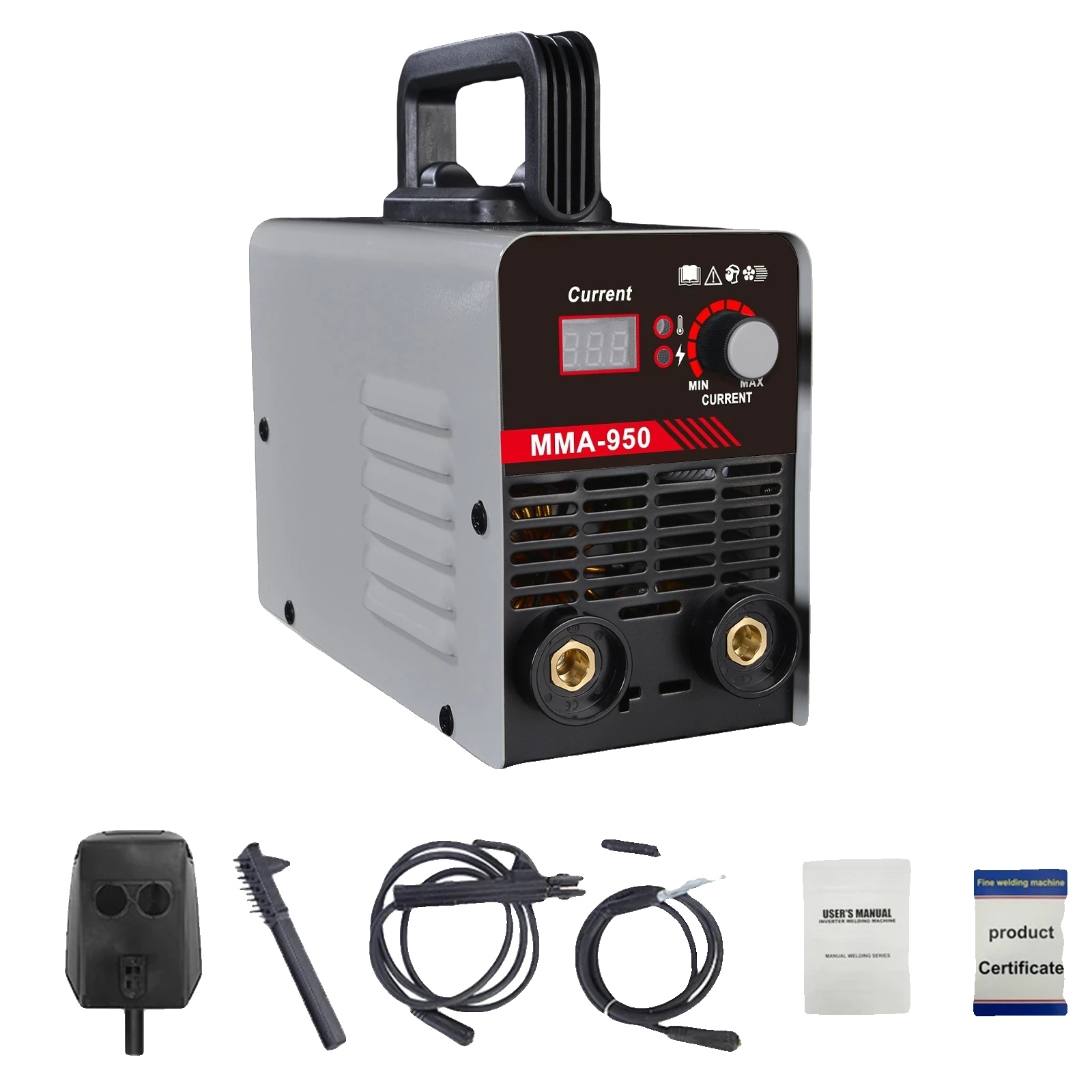 Mma-inverter-lichtbogenschweißgerät, Einstellbare Leistung, Tragbares Design, Mma-950
