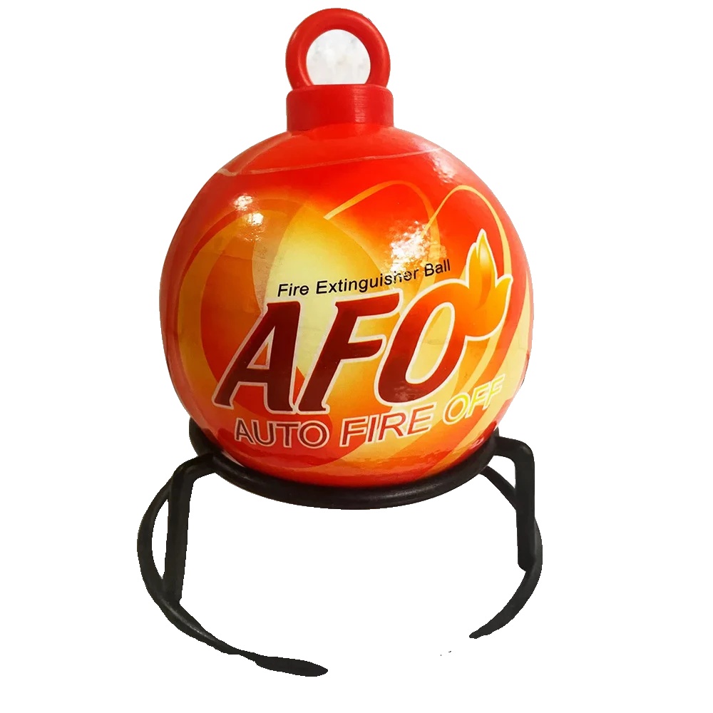 Feuerlöscherkugel, 1,3 Kg, 15 Cm Durchmesser, Automatische Aktivierung Bei 70 °c, Schallpegel ≤ 150 Db, Löscht Brände In 3 Sekunden