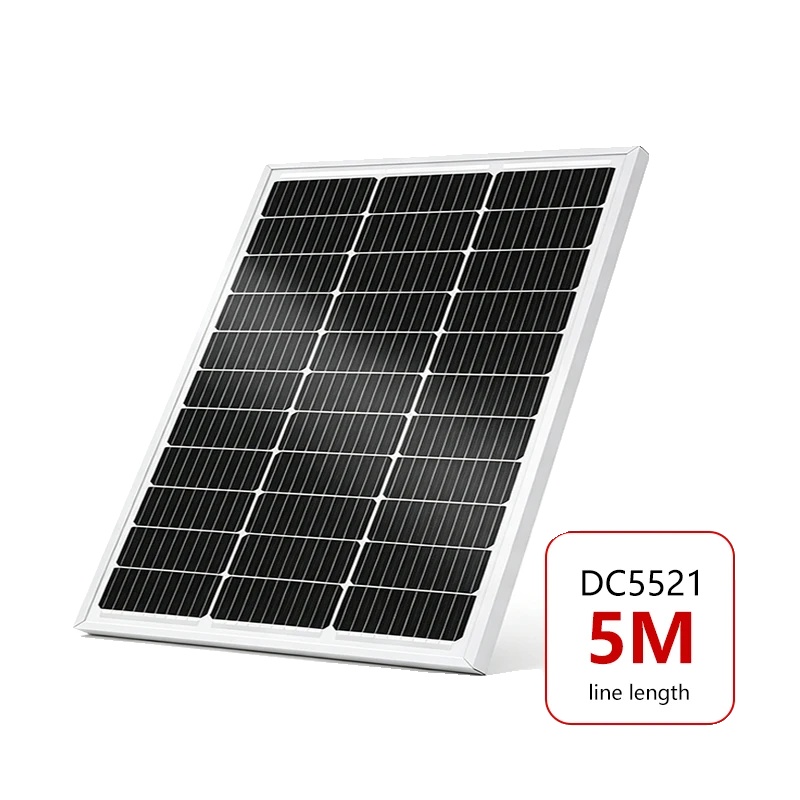 Solarpanel, Hohe Effizienz, Vielseitig Einsetzbar Im Außenbereich, 80 W Mit 5 M Gleichstromanschluss