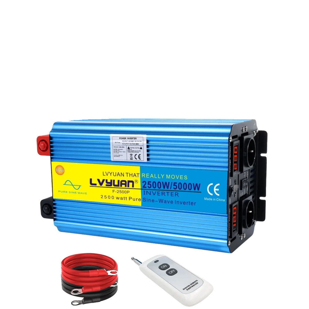 Wechselrichter, Effiziente Leistungsumwandlung, Vielseitige Kompatibilität, 5000 W Spitzenleistung-a, Europa-b, Dc 12 V, Ac 220–240 V-b