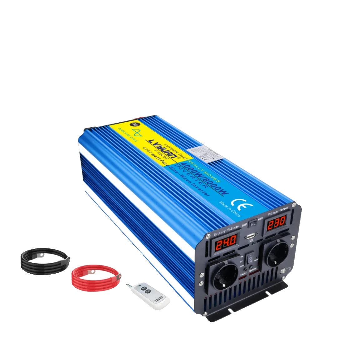 Wechselrichter, Effiziente Stromumwandlung, Vielseitige Kompatibilität, 8000 W Spitzenleistung, Europa, Dc 12 V, Ac 220–240 V