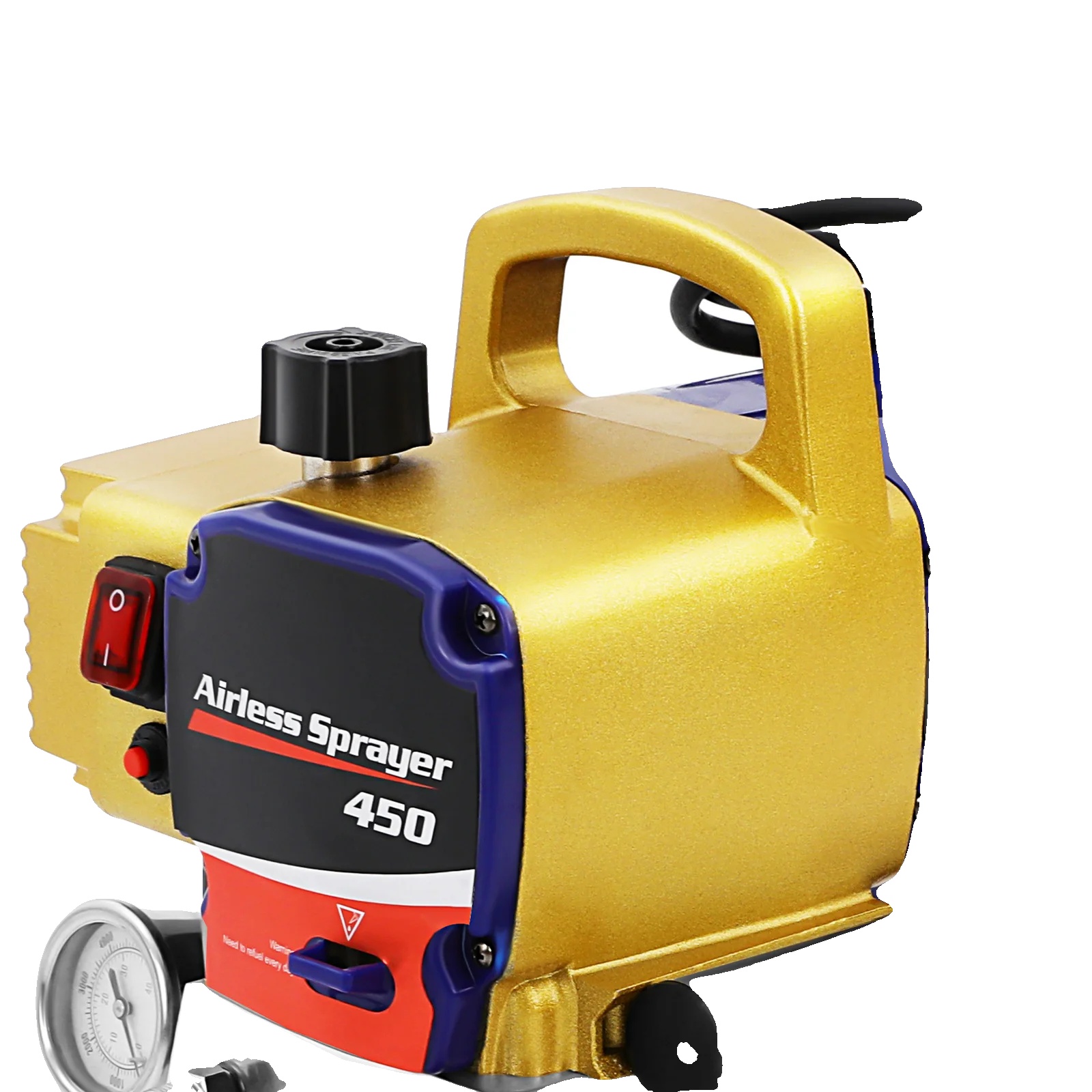 Airless-farbspritzgerät, 3300 Psi, 1500 W, 8 M Schlauchlänge, 2,2 L/min Spritzmenge, Düsentyp 517