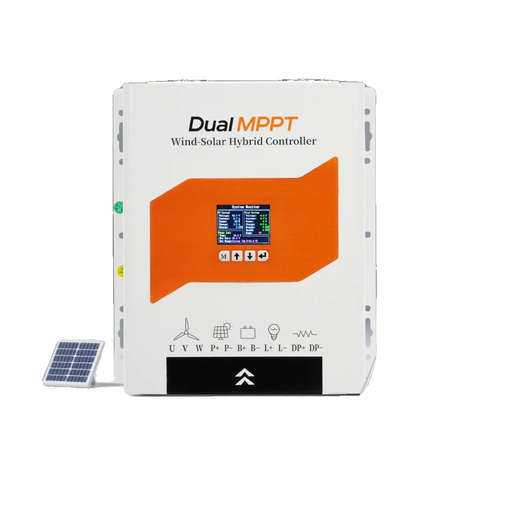 Hybrid-laderegler, Effizientes Energiemanagement, Robustes Design, 12 V, 24 V, 48 V Auto-a, 6000 W Wind-a, 1000 W Solar, Externer Wind-solar-hybrid-a