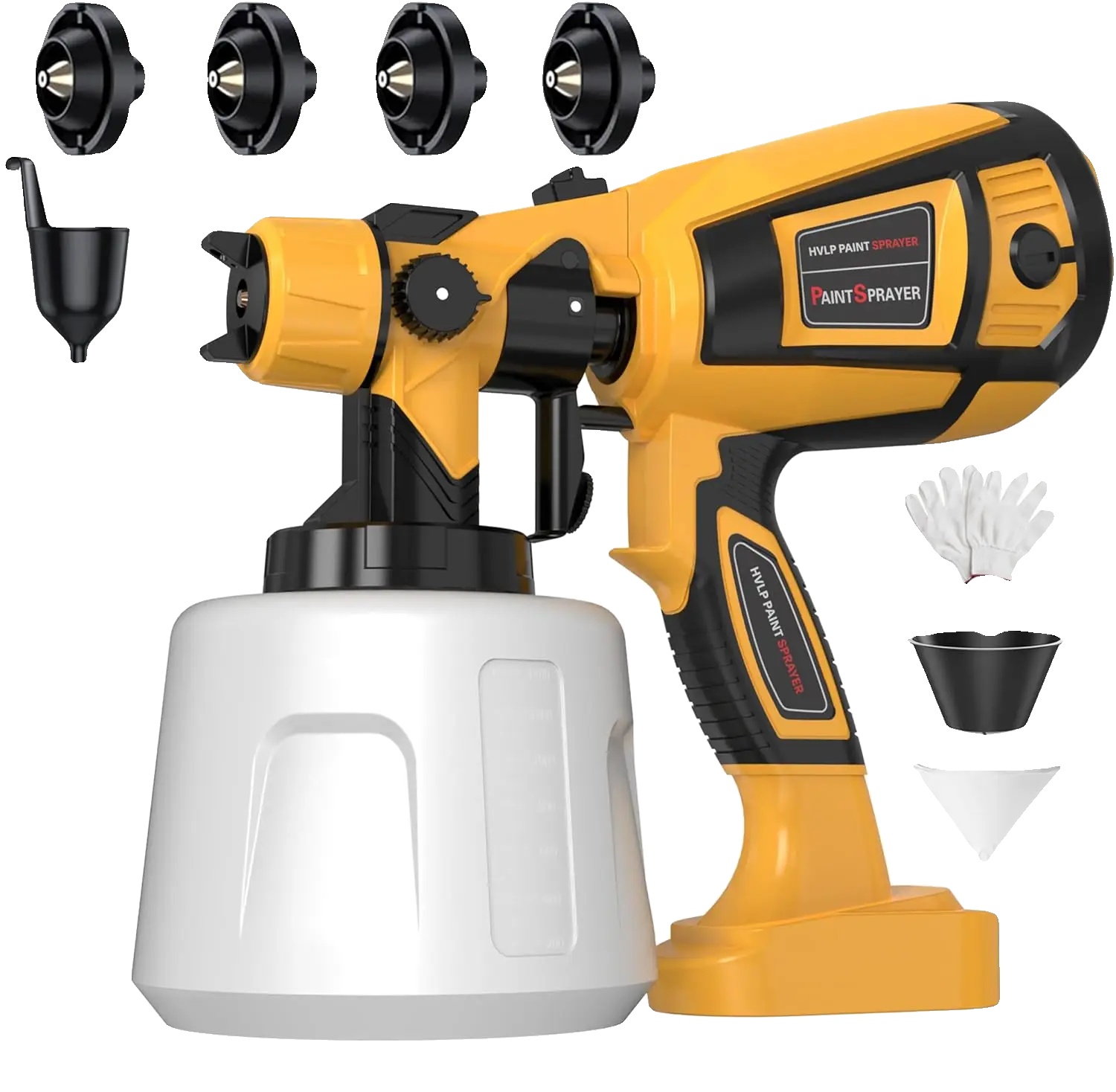 Farbspritzgerät, Hvlp-technologie, 1400 Ml Fassungsvermögen, 850 W, Eu-stecker