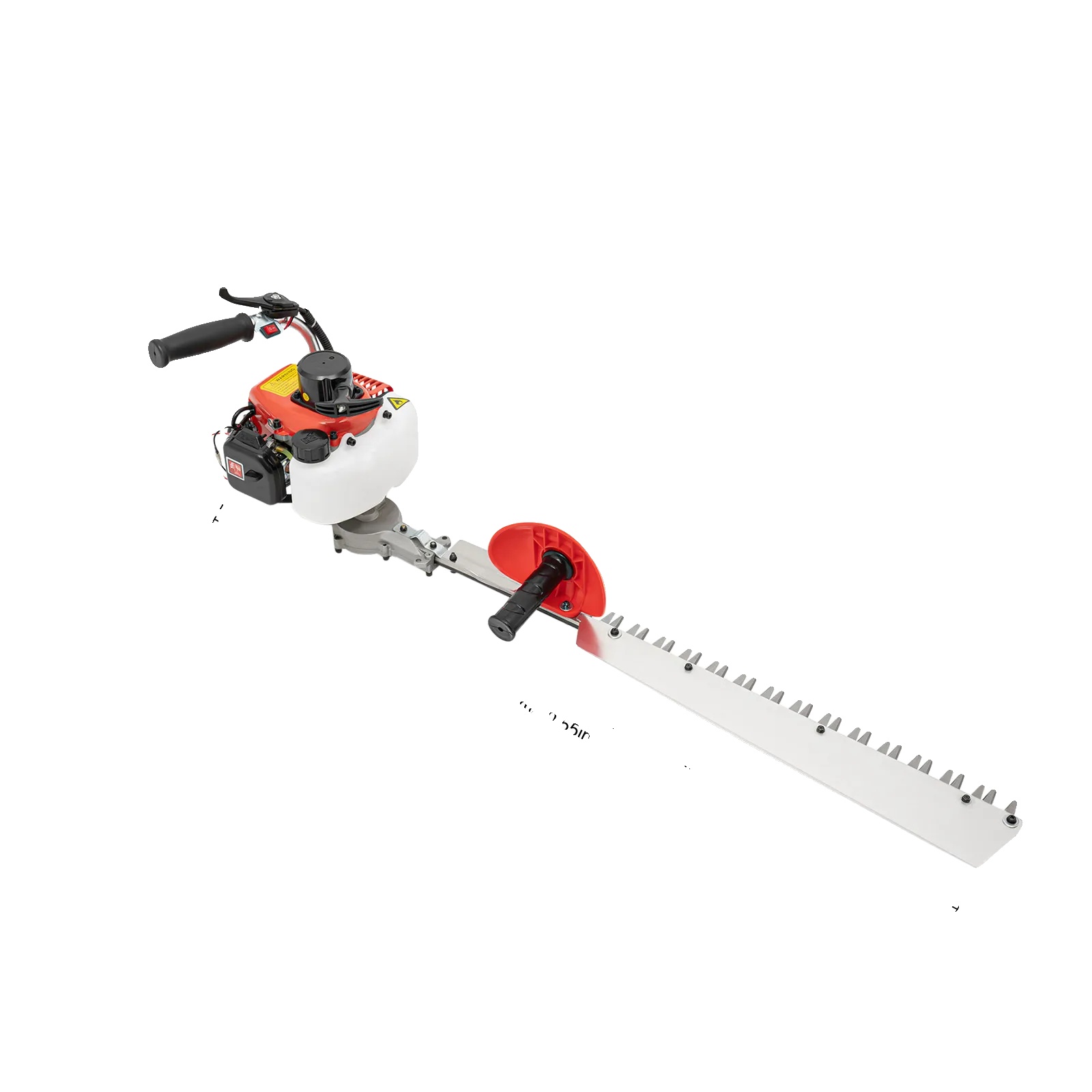 Heckenschere, 22,5 Cm³ Motor, Einschneidiges Messer, Rot