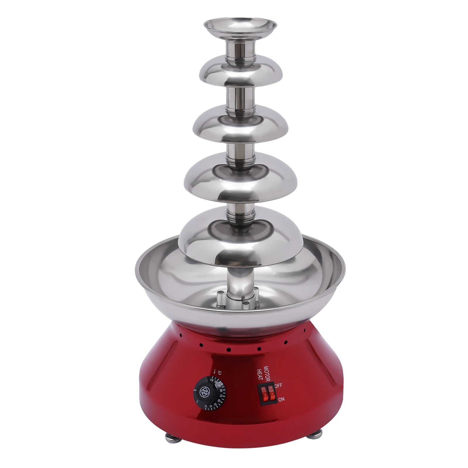 Schokoladenbrunnen, 230 W, 220 V, 5 Etagen, Elektrischer Brunnen, Lebensmittelechtes Material