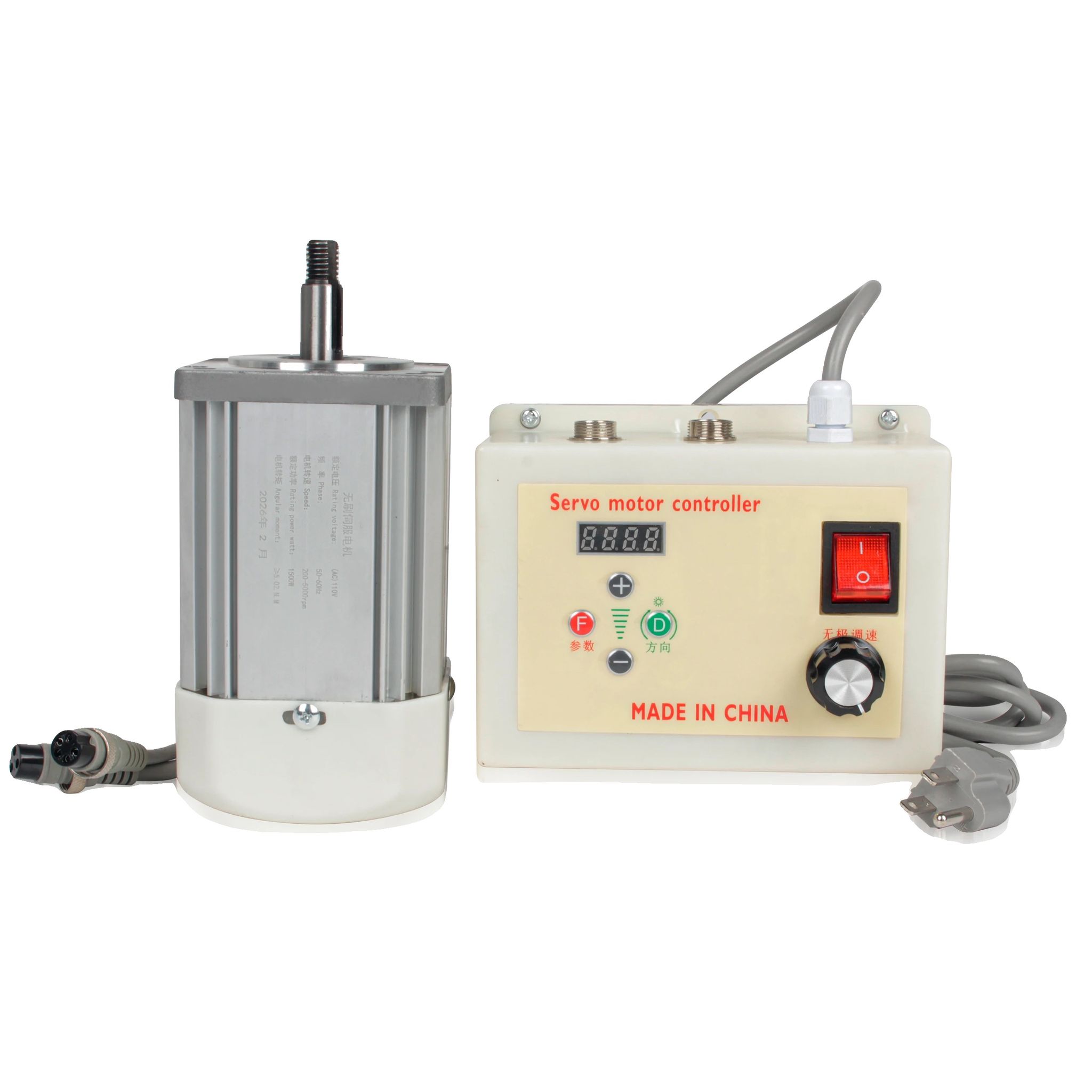 Servomotor-kit, 550 W – 2200 W Leistung, Bürstenlos, 1500 W, 220 V-b, Eu-b-stecker
