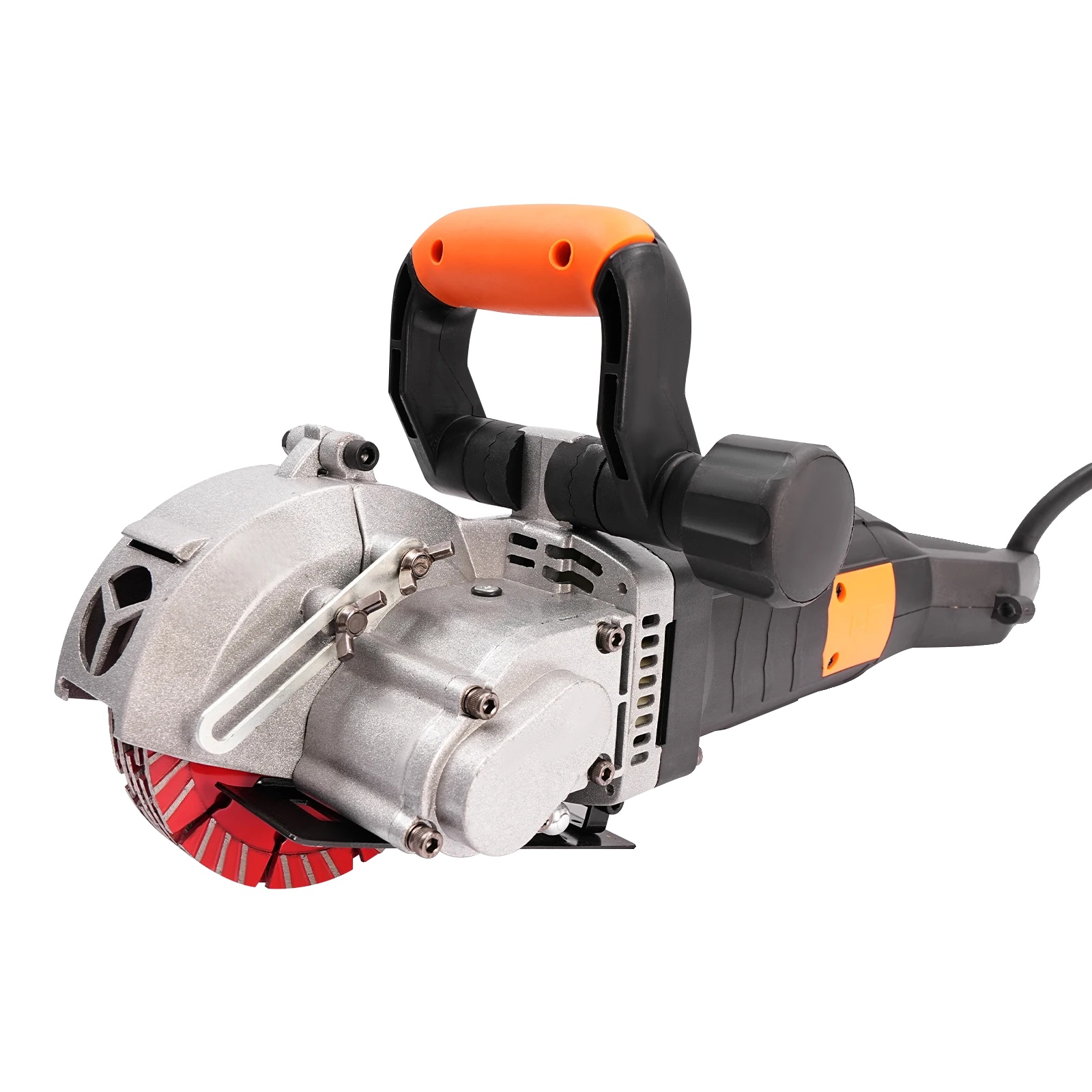 Betonsäge, Schnitttiefe 40 Mm, Leistung 4800 W, Spannung 220 V, Leerlaufdrehzahl 5000 U/min, Frequenz 50 Hz