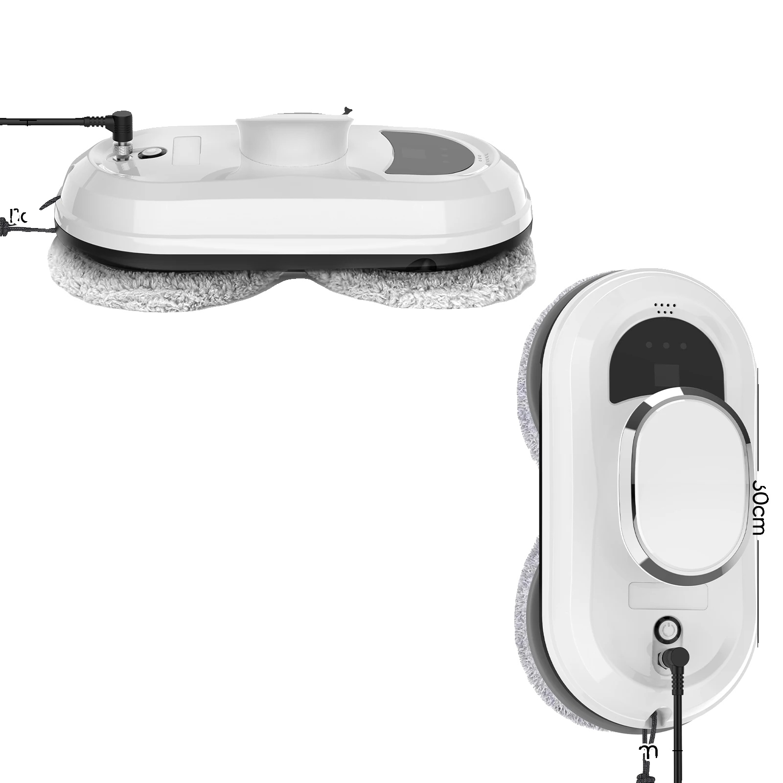 Fensterputzroboter, Intelligente Kantenerkennung, Effiziente Reinigung Mit Doppelsprühfunktion, Eu-5600pa-b