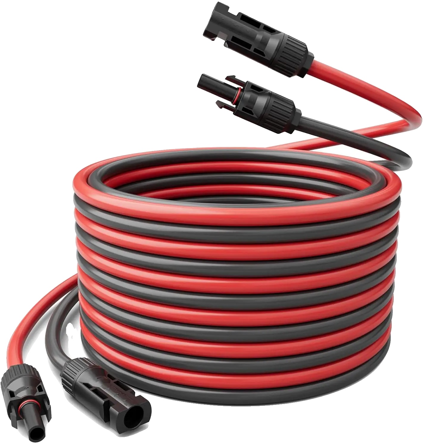 Solarkabel, Wasserdichte Stecker, Langlebige Materialien, 10 M Kabel