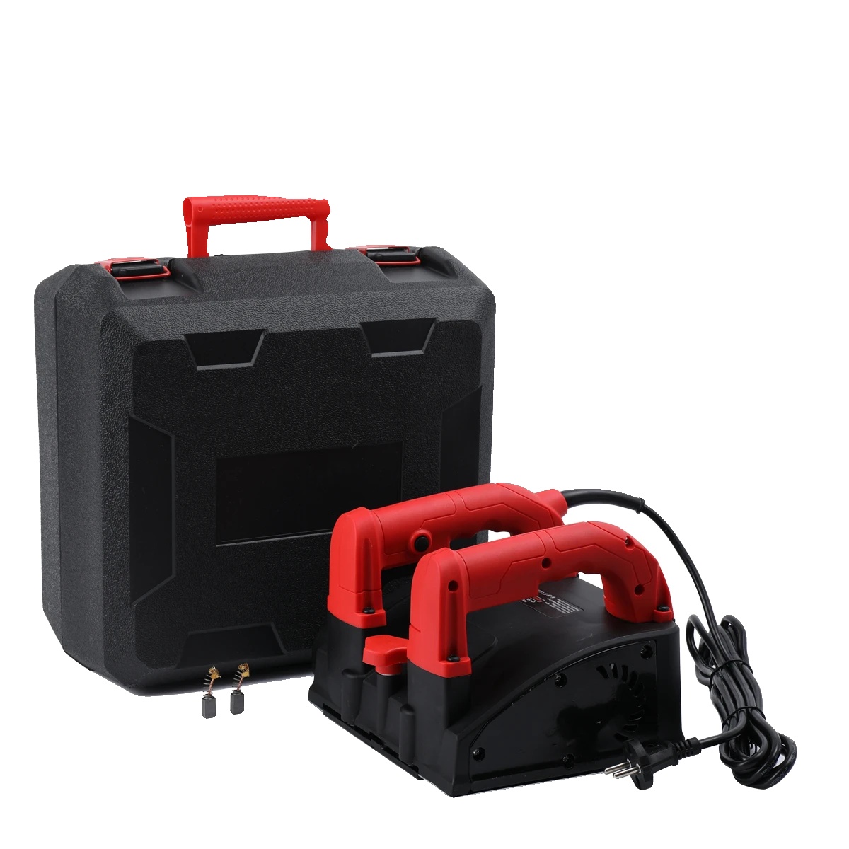 Elektrischer Hobel, 1200 W Leistung, Einstellbare Hobeltiefe Von 1 Bis 4 Mm, Doppelgriff, Schneidkopf Aus Wolframstahl, Staubabsaugung