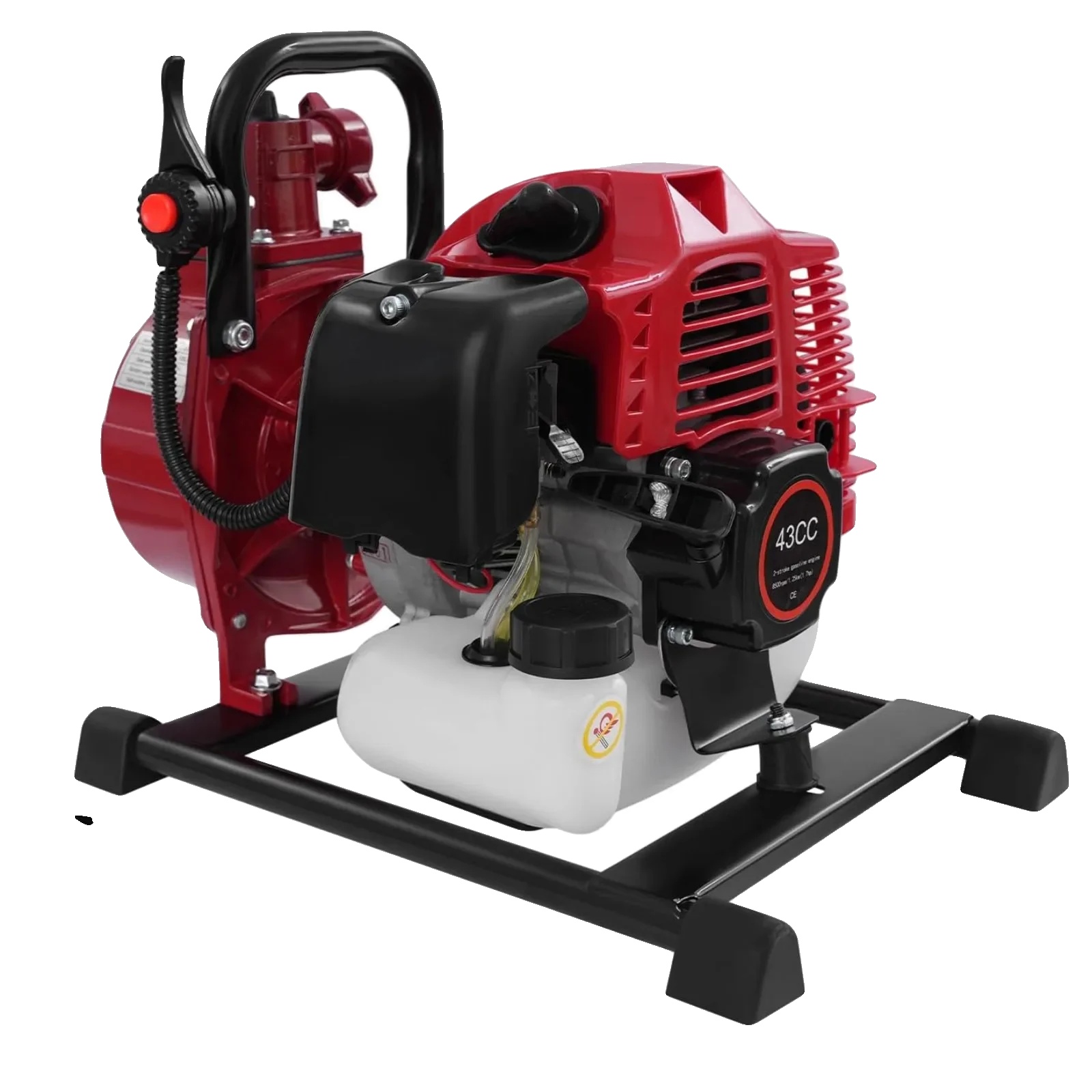 Wasserpumpe, Hohe Effizienz, Vielseitig Einsetzbar, 220 V, Rot, Eu
