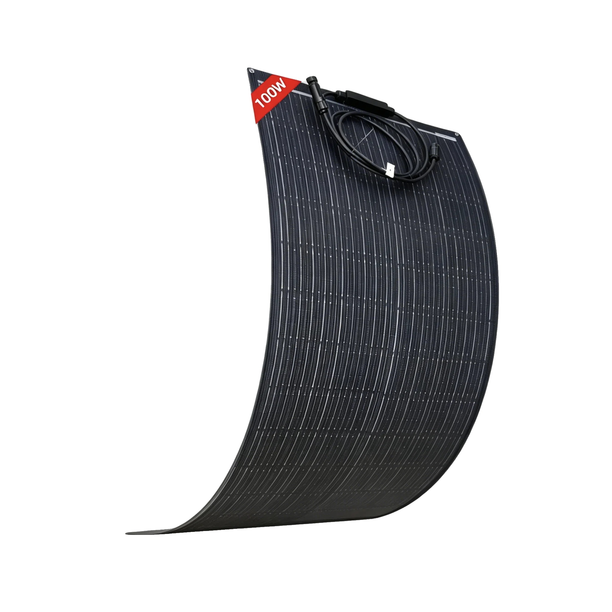 Solarmodul, Hohe Effizienz, Flexibles Design, 1 Stück 100-w-modul