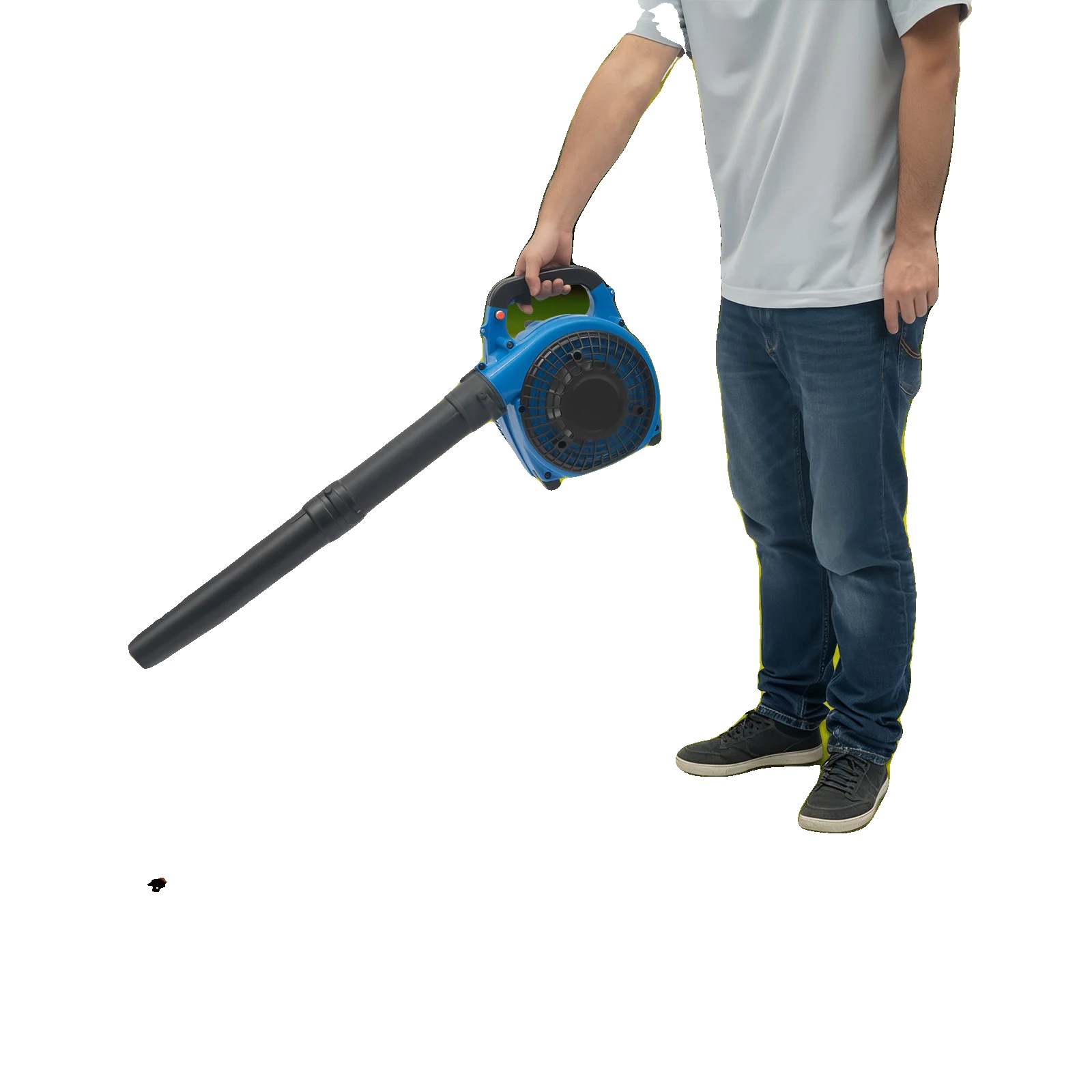 Laubbläser, 25,4 Cm³, 7000 U/min, 0,75 Kw, 0,13 M³/h Luftdurchsatz, 0,9 L Kraftstofftank