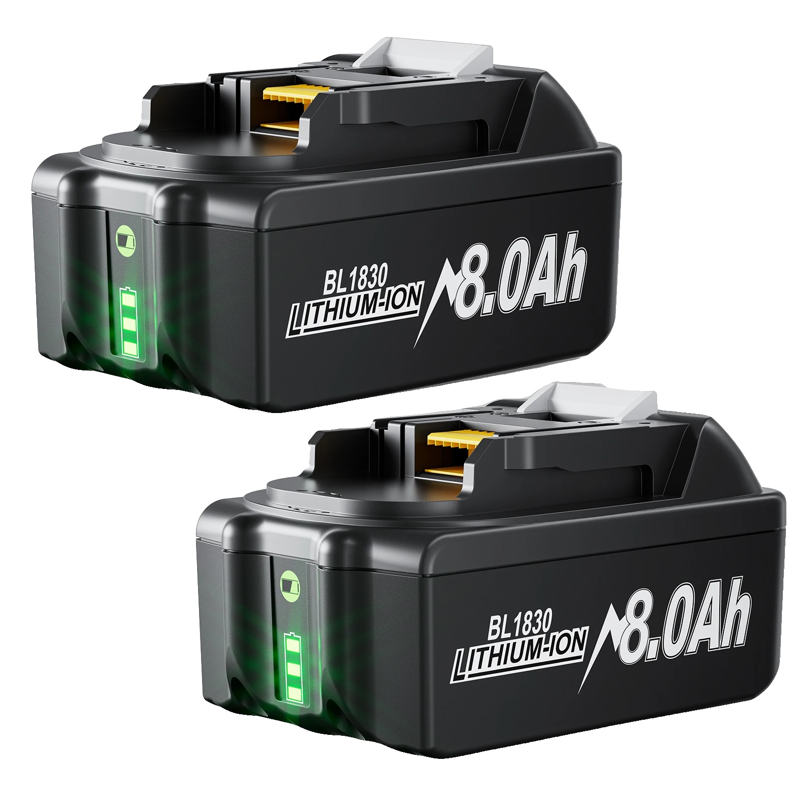 Externer Akku, 8000 Mah Kapazität, Kompatibel Mit Standard-werkzeugakkus, Akku 2 8,0 Ah