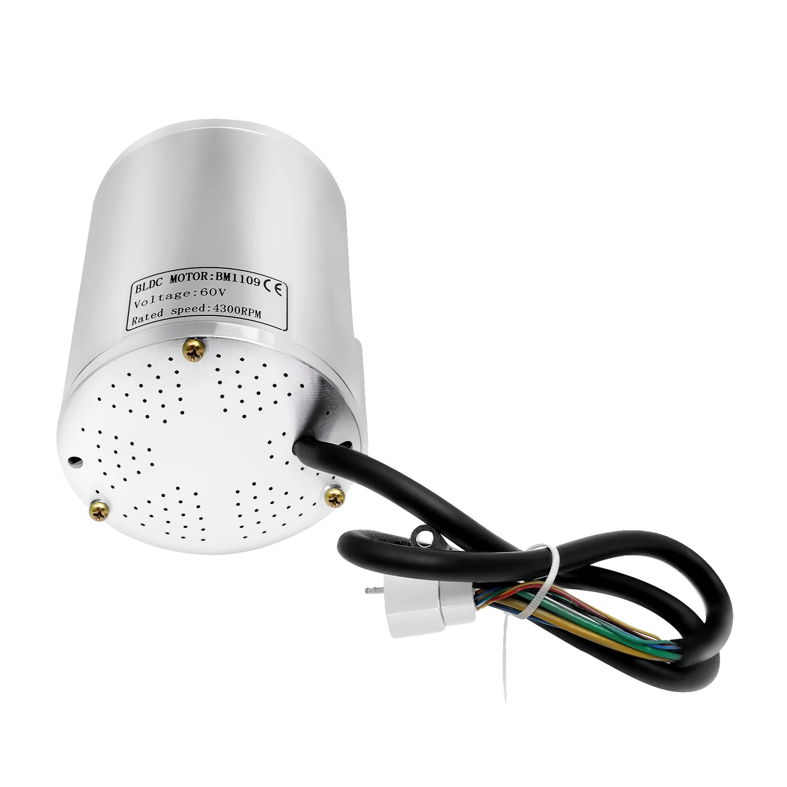 Bürstenloser Motorbausatz, 2000 W Leistung, 60 V Spannung, 4300 U/min Drehzahl, 36 A Stromstärke, 5,15 Nm Drehmoment