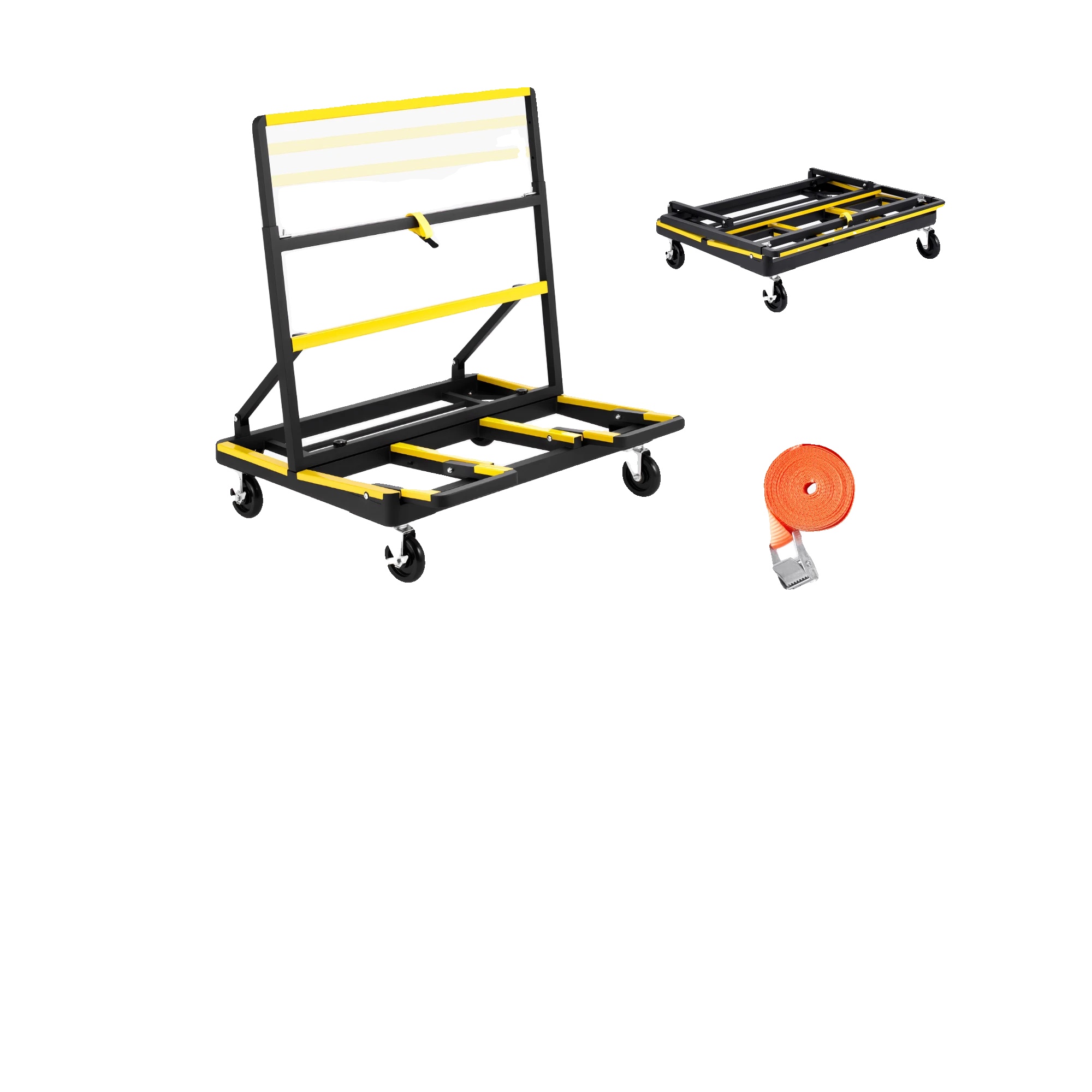 Trockenbau-transportwagen, Tragkraft 816 Kg, Ausziehbare Plattform, 816 Kg